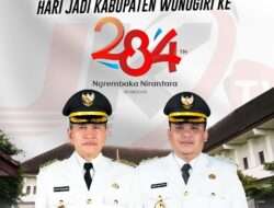 Selamat Hari Jadi Kabupaten Wonigiri ke-284 tahun