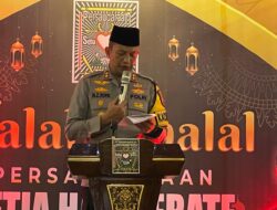 Polres Madiun Kota Hadir dan Amankan Acara Halal Bihalal PSHT Pusat Madiun