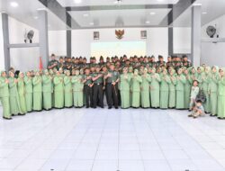 Dandim Ponorogo Pimpin Acara Laporan Korps Kenaikan Pangkat Bintara dan Tamtama Periode 1 April 2025