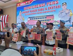 Polres Madiun Kota Ciduk Pengedar Narkoba Kelas Kakap, Sita Lebih 1 Kilogram Sabu dan Ratusan Butir Ekstasi