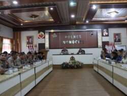 Polres Wonogiri Gelar Rakor Pengamanan Kegiatan Perguruan Silat PSHT di Wonogiri
