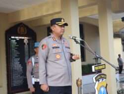 Apel Perdana, Kapolres Madiun Kota Tekankan Pelayanan Prima dan Antisipasi Gangguan Kamtibmas