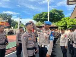 Polres Wonogiri Gelar Apel Bhabinkamtibmas dan Penegakan Disiplin Personel