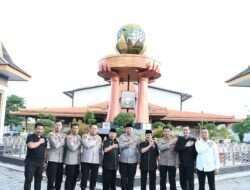 Pererat Sinergi, Kapolres Madiun Kota Bersilaturahmi ke Padepokan PSHT Gedung Baru