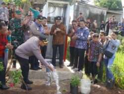 Kapolres Wonogiri Resmikan Sumur Pantek Pertanian, Dukung Ketahanan Pangan Lokal