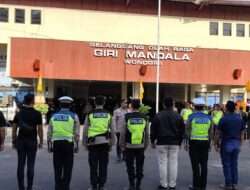 Polres Wonogiri Ciptakan Suasana Damai dalam Prosesi Kenaikan Sabuk PSHT