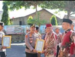 Kapolres Wonogiri Apresiasi Personel dan Warga, Dorong Semangat Jaga Kamtibmas
