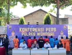 Polres Wonogiri Bongkar 9 Kasus Besar dalam Sebulan, Dari Kasus Cabul, Narkoba, hingga Curanmor