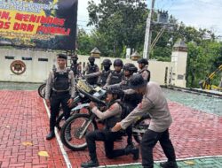 Tingkatkan Profesionalisme Dan Kesiapsiagaan, Polres Wonogiri Asah Kemampuan Kompi Dalmas