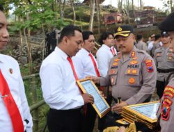 Aksi Cemerlang Ungkap Kasus, Polres Wonogiri Beri Penghargaan kepada Anggota dan Warga Inspiratif