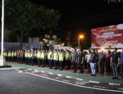 Libur Kenaikan Isa Almasih, 250 Personel Polres Wonogiri Disiagakan Amankan Gereja dan Tempat Wisata