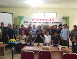 Perdana Pendirian Kelompok Peternak Domba Gunung Gibas di Kabupaten Pacitan