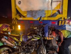 Polisi Selidiki Kecelakaan Truk dan Motor di Selogiri, Pengendara Alami Luka Berat