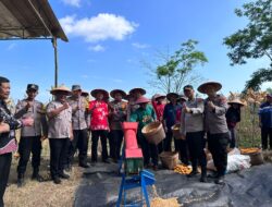 Polres Wonogiri Panen Raya Jagung Serentak, Wujud Nyata Dukung Ketahanan Pangan Nasional