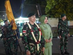 Misi Sukses di Papua Berbuah Prestasi, Prajurit Bajra Yudha Kembali ke Satuan Batalyon Infanteri 501