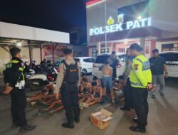Polresta Pati Gagalkan Rencana Tawuran Gangster di Jalur Lingkar Selatan