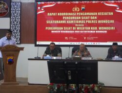 Pererat Sinergi, Polres Wonogiri Kumpulkan Perguruan Silat dan Kamtibmas dalam Kegiatan Silaturrahmi dan Rakor Pengamanan Kegiatan 2025