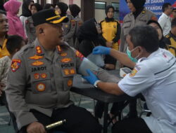Setetes Darah untuk Kemanusiaan, Polres Wonogiri Gelar Donor Darah Peringati Hari Bhayangkara ke-79
