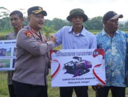 Pemkab dan Polres Wonogiri Serahkan Alsintan dan Bansos ke Kelompok Tani, Dorong Ketahanan Pangan dan Peringati HUT Bhayangkara ke-79