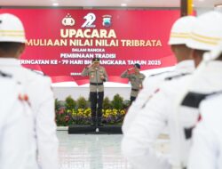 Polda Jateng Gelar Pencucian Pataka “Maneka Tunggal Dharma”, Simbol Pemurnian Nilai Bhayangkara Jelang HUT ke-79