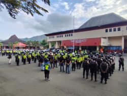 Polres Wonogiri Gelar Apel Kesiapan Pengamanan Pengesahan Warga Baru PSHT P16 Tahun 2025