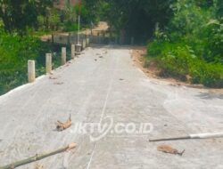 Menyerap DD Sebesar Rp. 27.358.000, Rabat Jalan Didesa Bajulan 100% Rampung Dikerjakan