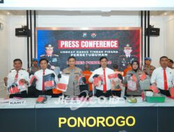 Polres Ponorogo Ungkap Kasus Kekerasan Seksual Terhadap Anak Dibawah Umur, Tersangka Diamankan