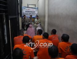 Perkuat Keimanan, Polres Gresik Berikan Dorongan Spiritual kepada Penghuni Tahanan