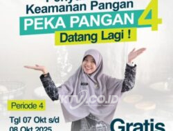 Dinkes Pacitan Kembali Selenggarakan Penyuluhan Keamanan Pangan Periode IV Tahun 2025