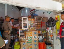 Satpol PP Ponorogo bersama Petugas Bea Cukai Madiun Kembali Melaksanakan Operasi Gempur Rokok Ilegal di Wilayah Kecamatan Kota