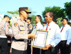 Polres Gresik Apresiasi 34 Personel Berprestasi, Kapolres: Jadikan Motivasi Tingkatkan Kinerja