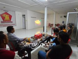 DPC Partai Gerindra Ngopi Bareng Dan Nobar Film G30S/PKI Tanamkan Jiwa Patriotisme Terhadap Kader