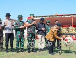 Bunda Nanik, Bupati Magetan Secara Resmi Membuka Upacara Pembukaan TMMD Ke-126 di Desa Kembangan Kecamatan Sukomoro 