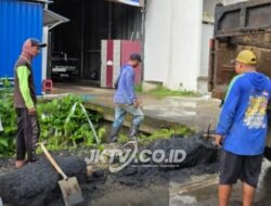 Aspal Dingin dan Kualitas Dipertanyakan, Proyek Perbaikan Jalan Provinsi Kawasan Kota Pacitan Jadi Sorotan
