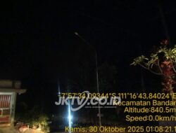 Banyak Lampu Jalan Mati, Warga Desa Bangunsari Kecamatan Bandar Keluhkan Minimnya Penerangan