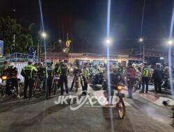 Gelar KRYD Polres Kediri Kota Amankan Ranmor Tidak Sesuai Spektek