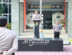 Wakapolres Gresik Tekankan Disiplin dan Integritas Anggota dalam Apel Pagi Jam Pimpinan