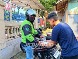 Penuh Kehangatan, Lapas Wonogiri Berbagi Sarapan dan Kebahagiaan Untuk Ojol