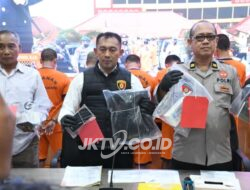 Polres Madiun Kota Ungkap 6 Kasus Selama Operasi Sikat Semeru 2025