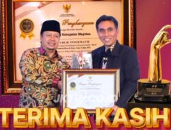 Magetan Raih Predikat Kabupaten Unggul dalam Keterbukaan Informasi Publik di KI Awards 2025