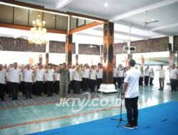 Pimpin Apel Kerja Bupati Ajak Penerima SK P3K Paruh Waktu Bersyukur