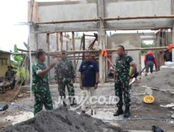 Danrem Untoro Tinjau 2 Lokasi Pembangunan KDKMP di Ngawi