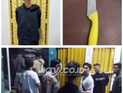 Unit Reskrim Polsek Driyorejo Amankan Pelaku Percobaan Pencurian dengan Kekerasan di Toko Sembako