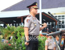 Kapolres Gresik AKBP Ramadhan Nasution Pimpin Apel Perdana, Tekankan Layani Masyarakat Dengan Hati