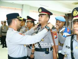Pimpin Sertijab Lima Kapolsek Jajaran, Kapolres Gresik AKBP Ramadhan : Layani Masyarakat dengan Hati
