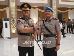 Serah Terima Jabatan Kapolres Gresik, AKBP Ramadhan Nasution Gantikan AKBP Rovan Richard Mahenu
