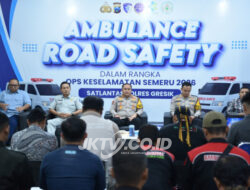 Operasi Keselamatan Semeru 2026, Polres Gresik Fokuskan Ambulance Road Safety