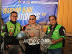 Sinergi di Balik Secangkir Kopi: Satlantas Polres Gresik Rangkul Driver Ojol dalam Ops Keselamatan Semeru 2026