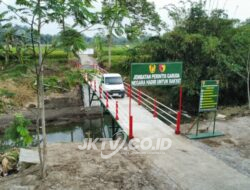 Jembatan Perintis Garuda Pertama di Wilayah Korem 081/DSJ