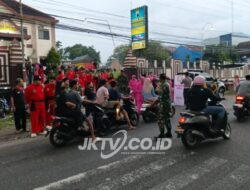 Polisi dan Perguruan Silat di Purwantoro Bersinergi Berbagi Takjil, Perkuat Kerukunan Ramadan